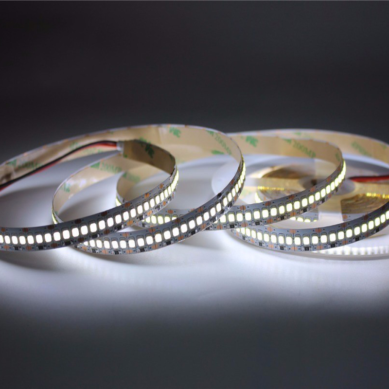 Νέα Άφιξη 3 χρόνια εγγύηση DC12V DC24V SMD2835 Χαλκός Διπλής Επίστρωσης 3OZ Ευέλικτη Λάμπα Stripe LED 240LED ανά Μετρητή