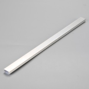 Slim U σχήμα LED κανάλι αλουμινίου 1707 για λωρίδες LED προφίλ αλουμινίου