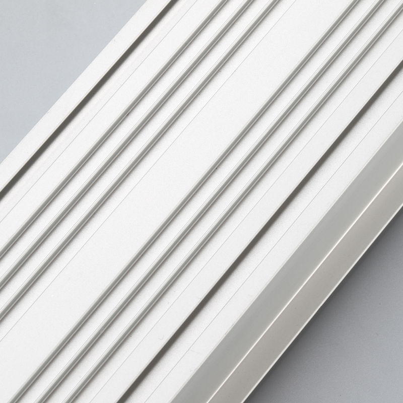 Flat PVC προφίλ αλουμινίου ή εξωθημένο LED περίβλημα από αλουμίνιο για ταινίες LED