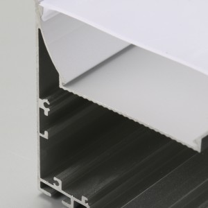 Diffuser LED ελαφρύ αλουμίνιο εξώθηση στέγαση LED για λαμπτήρα LED αλουμινίου