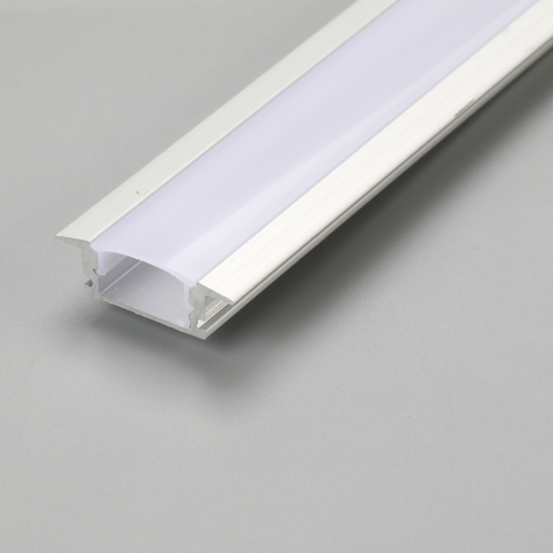 Ενσωματωμένη λωρίδα LED γραμμική προφίλ αλουμινίου